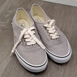 Vans grey size 8.5